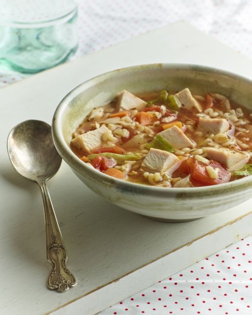 Turkey Tomato Alphabet Soup
