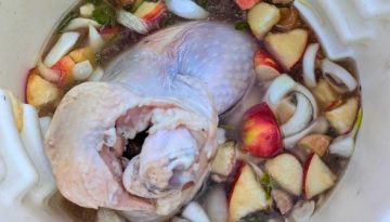 Apple and Honey Turkey Brine